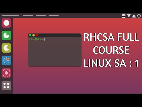 RHCSA FULL COURSE REDHAT LINUX ENTERPRISE | Redhat Linux Enterprise SA - 1 Commands Interface