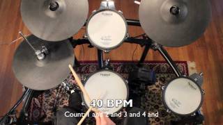 Drum Lessons for Beginners - Beat B