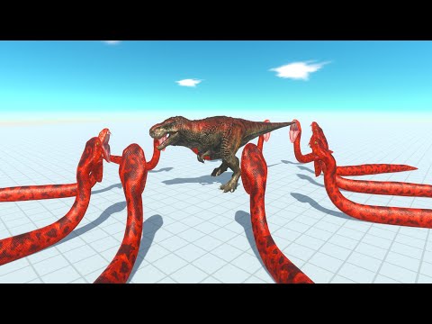 10 TITANOBOA VS EVERY UNIT - Animal Revolt Battle Simulator