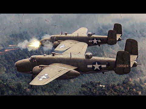 The "Flying Artillery" That Smashed The Fortress of Rabaul [RESTORED & COLORIZED WWII HISTORY]