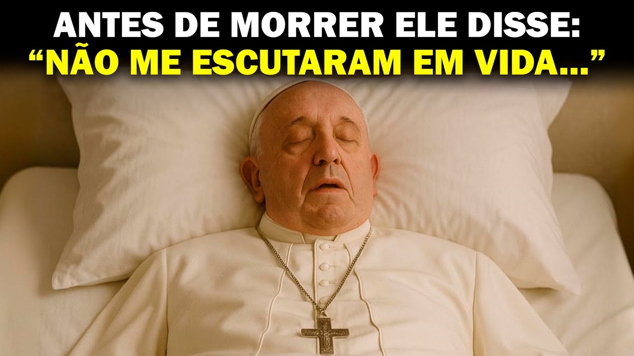 Papa Francisco: Quebra o Silêncio Após sua M0rte e Revela um Segredo Assustador...