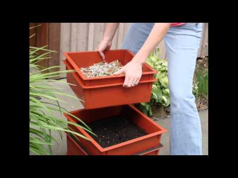 Worm Factory 360 WF360B Worm Composter; Indoor Worm Composting