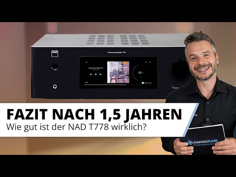 NAD T778 experience after 1.5 years in home theater.