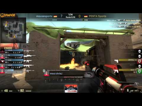 mousesports vs. PENTA | Halbfinale, EPS Winter 2014 Cup #2 | (de_mirage)