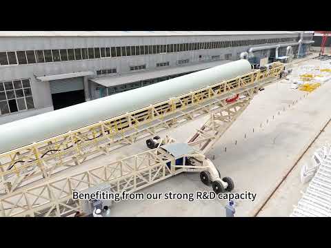 ZOOMRY telescopic stacker easy loading operation