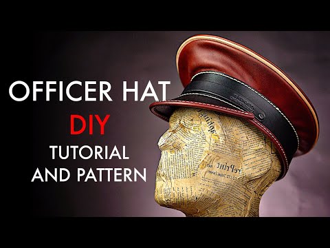 Officer Hat DIY - Tutorial and Pattern Download