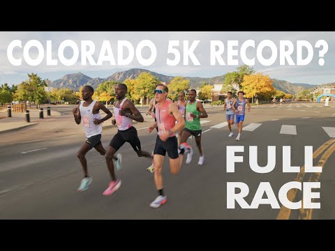 CAN I TAKE DOWN THE COLORADO 5K RECORD? | Full Race