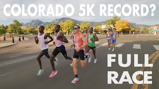 CAN I TAKE DOWN THE COLORADO 5K RECORD | Full Race