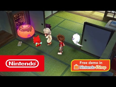 YO-KAI WATCH 2: Bony Spirits & YO-KAI WATCH 2: Fleshy Souls – Demo available now! (Nintendo 3DS)