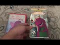 Be My Valentine Love Barney 2000 VHS Plus Magical Musical Adventure VHS
