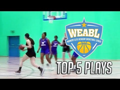 WEABL Top 5 Plays Week 9 - 2017/18 Season