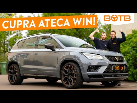 Gardener WINS new family car! Cupra Ateca BOTB Car Winner