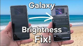 Galaxy S26 / S25 Ultra screen brightness FIX + HIDDEN screen settings!