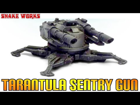 What is a Tarantula Sentry Gun? Lore and Background - Horus Heresy - Space Marines