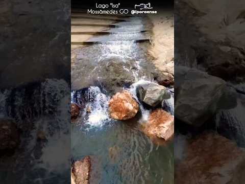 MOSSÂMEDES GOIÁS, PROJETO VISÃO AÉREA - RECEM CONSTRUIDO LAGO ISA.