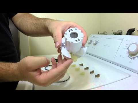 How to fix a broken agitator on a washer