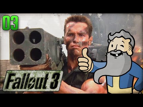 Fallout 3 Gameplay Walkthrough Part 3 - "BANDITS WITH BAZOOKAS!!!" 1080p HD