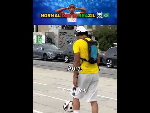 Normal day in Brazil ☠️🇧🇷 #football #brazil  #shorts