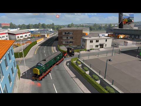 ETS2 1.35 Promods 2.41 Dublin [IRL] - Londonderry [UK] | Gray road turned yellow :)