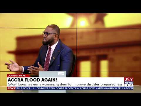 Accra flood again!: GMet launches early warning system to improve disaster preparedness.