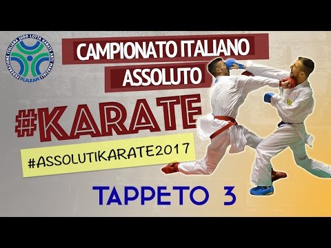 Karate Campionato Ita Assoluto 2017 - Kumite Maschile - Tappeto 3