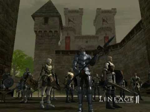 Lineage II Prelude - Gameplay Video "The Castle Seige War"