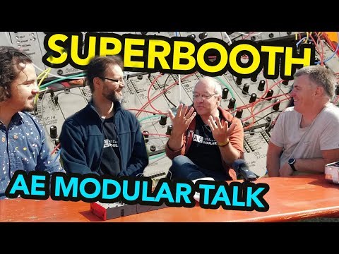 AE Modular Synth Talk @ Superbooth 2019 #TTNM