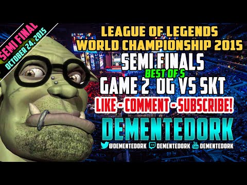 [Semi Finals | Day 1 | Game 2 | OG vs SKT] LoL World Championship 2015