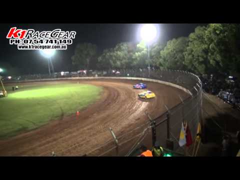 Modified Sedans - Heat 5 - Kingaroy Speedway - 04.05.2013