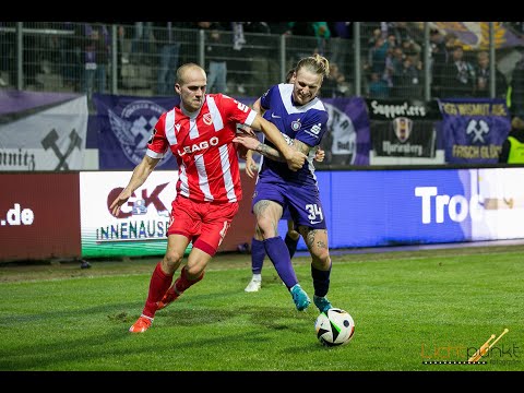 30. Spieltag FC Energie Cottbus - FC Erzgebirge Aue 29.03.2025 / 14 Uhr