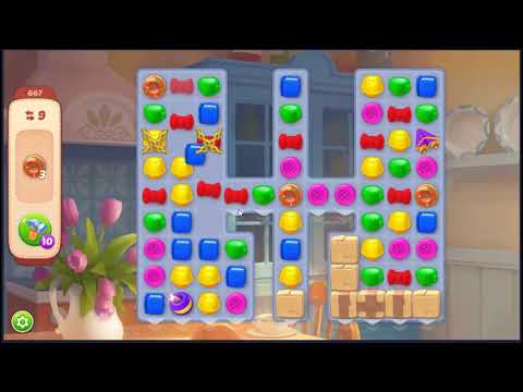 Homescapes Level 667 - NO BOOSTERS 🏠 | SKILLGAMING ✔️