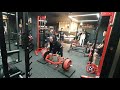 헬토의 활기찬190kg 워밍업