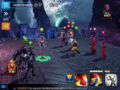 Symboites vs Final boss Gamma Raid