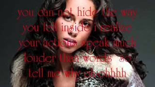 Alicia keys why do i feel so sad