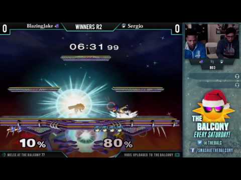 Melee @ the Balcony 77 - Winners R2 ft. BlazingJake (Falco) VS Sergio (Marth)