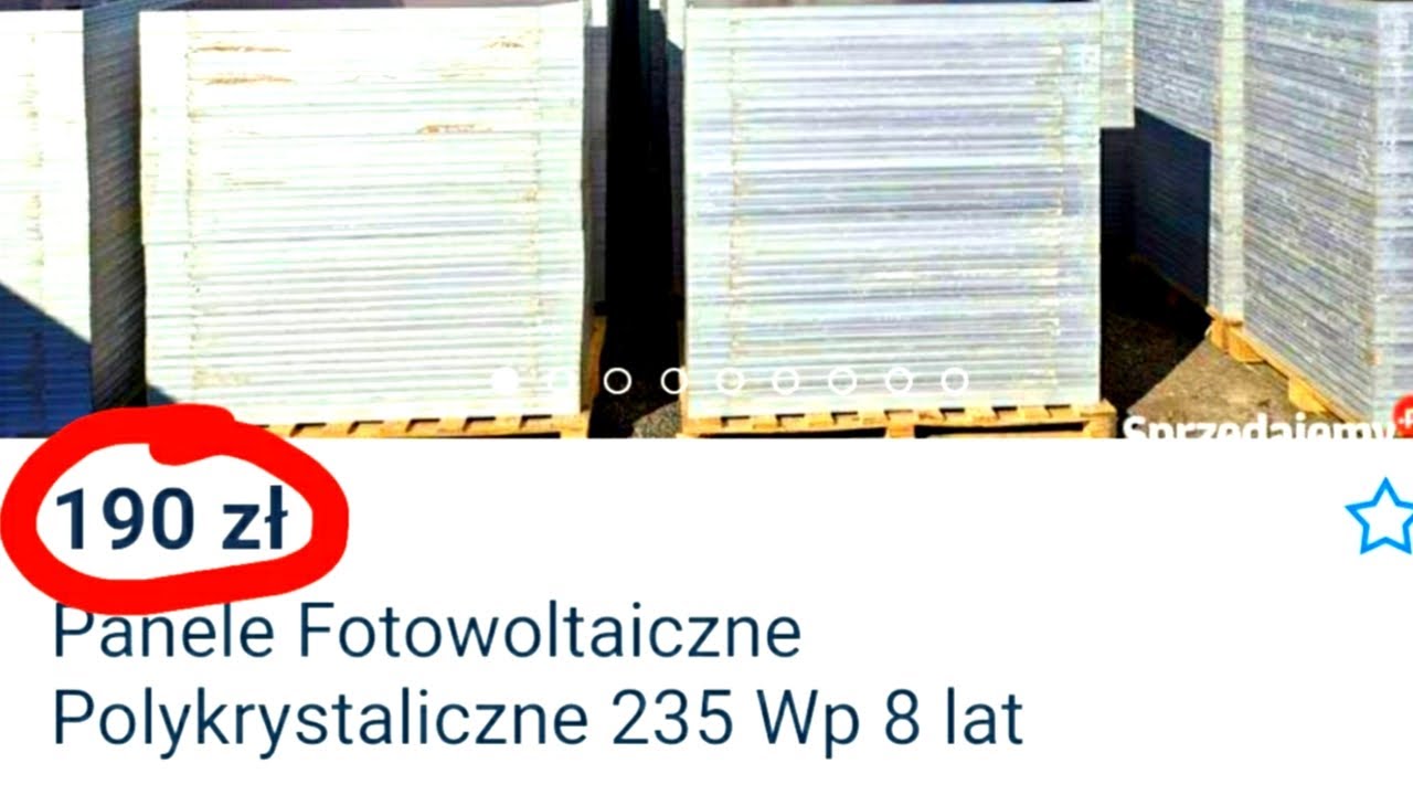 Watch Tanie panele fotowoltaiczne. Czy warto kupić używane now Tanie panele fotowoltaiczne. Czy warto kupić używane