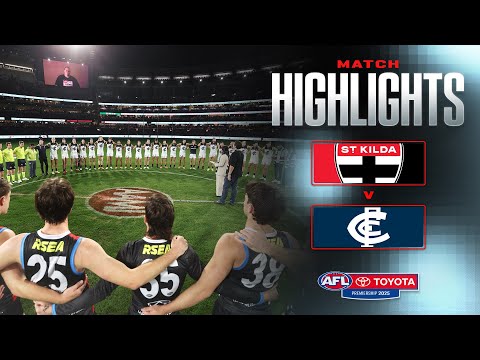 St Kilda v Carlton Highlights | Round 9, 2025 | AFL