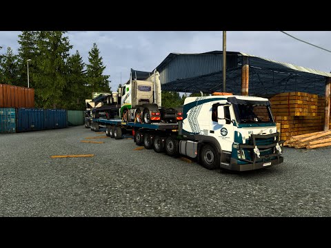 Volvo FM Heavy Abnormal Haul Division 500HP 10x4 | Euro Truck Simulator 2 | SFG