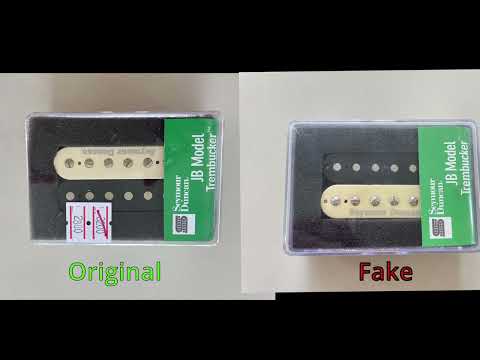 Seymour Duncan JB Trembucker Fake & Original 2022