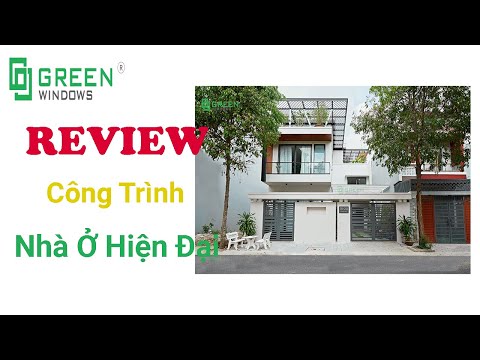 Review Công Trình Nhà Ở Hiện Đại Tại Cần Thơ - Nhôm Topal Prima