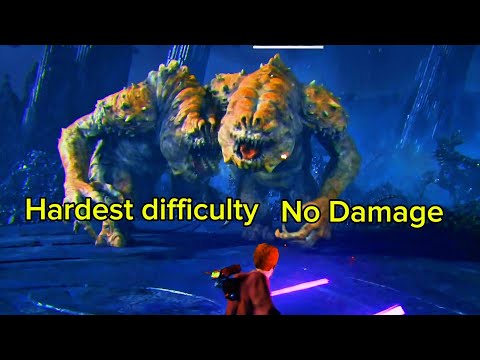 No Damage Double Rancor Jedi Grand Master Star Wars Jedi Survivor