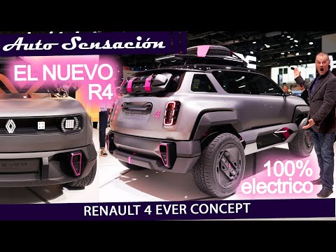 Presentación Renault 4ever Trophy concept.  El icónico R4 resucita en eléctrico.