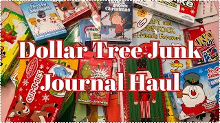DOLLAR TREE JUNK JOURNAL SUPPLIES HAUL | DOLLAR TREE SCRAPBOOKING FINDS FOR JUNK JOURNALING