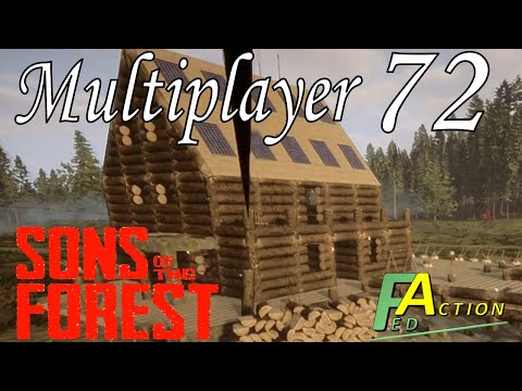 Multiplayer Sons of the Forest 🌳72 Im Hinterhalt Gegner von allen Seiten #SonsOfTheForest #letsplay