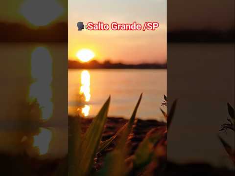 🗣Lindo pôr do sol na cidade de Salto Grande /SP  #shorts #video #drone #4k #reels #viral #automobile