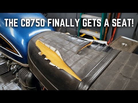 The CB750 FINALLY gets a seat!