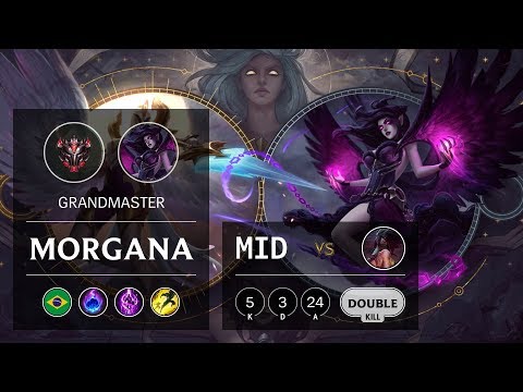 Morgana Mid vs Akali - BR Grandmaster Patch 10.2