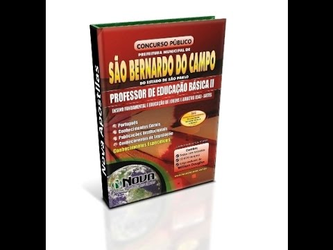 Apostila Concurso São Bernardo do Campo 2014 - Professor PEB II