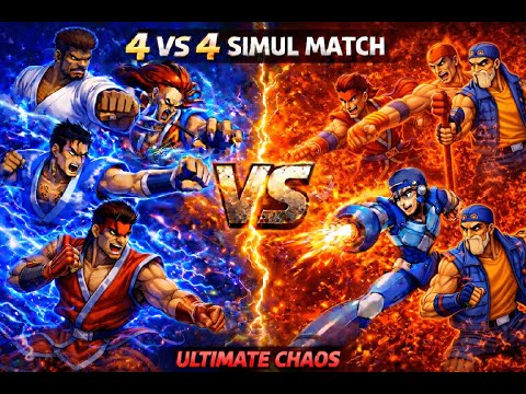 INSANE 4v4 SIMUL MATCH | IKEMEN GO CHAOS