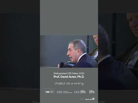 Thumbnail for Top Economist David Autor: Will AI make us dumber? His answer will surprise you! #shorts by David Autor